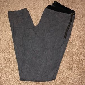 Banana republic grey denim dressy pants